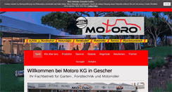 Desktop Screenshot of motoro-gescher.com